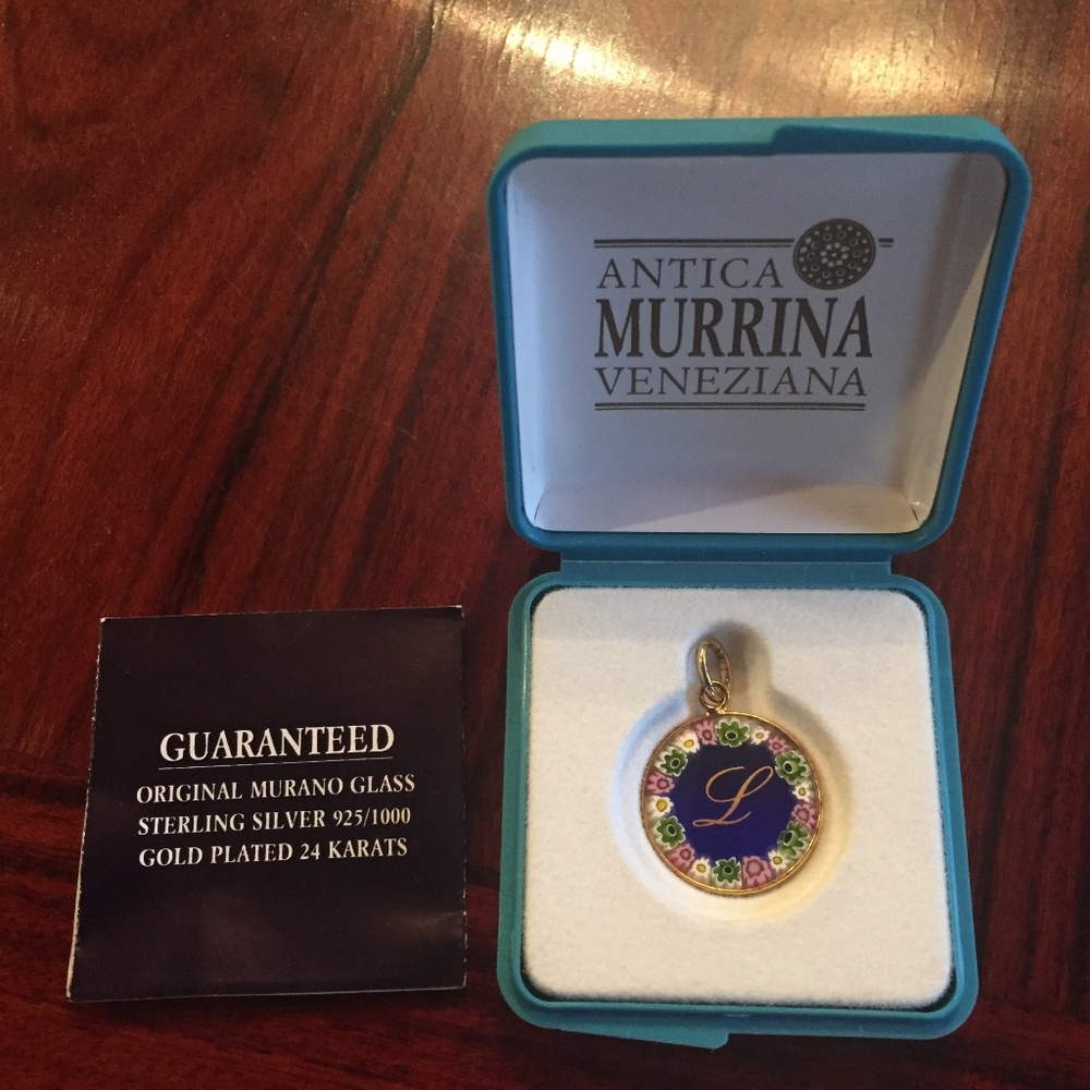 Antica Murrina Veneziana Murano Glass Pendant